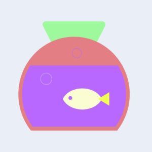 Aquarium icon vector – EPS Design File