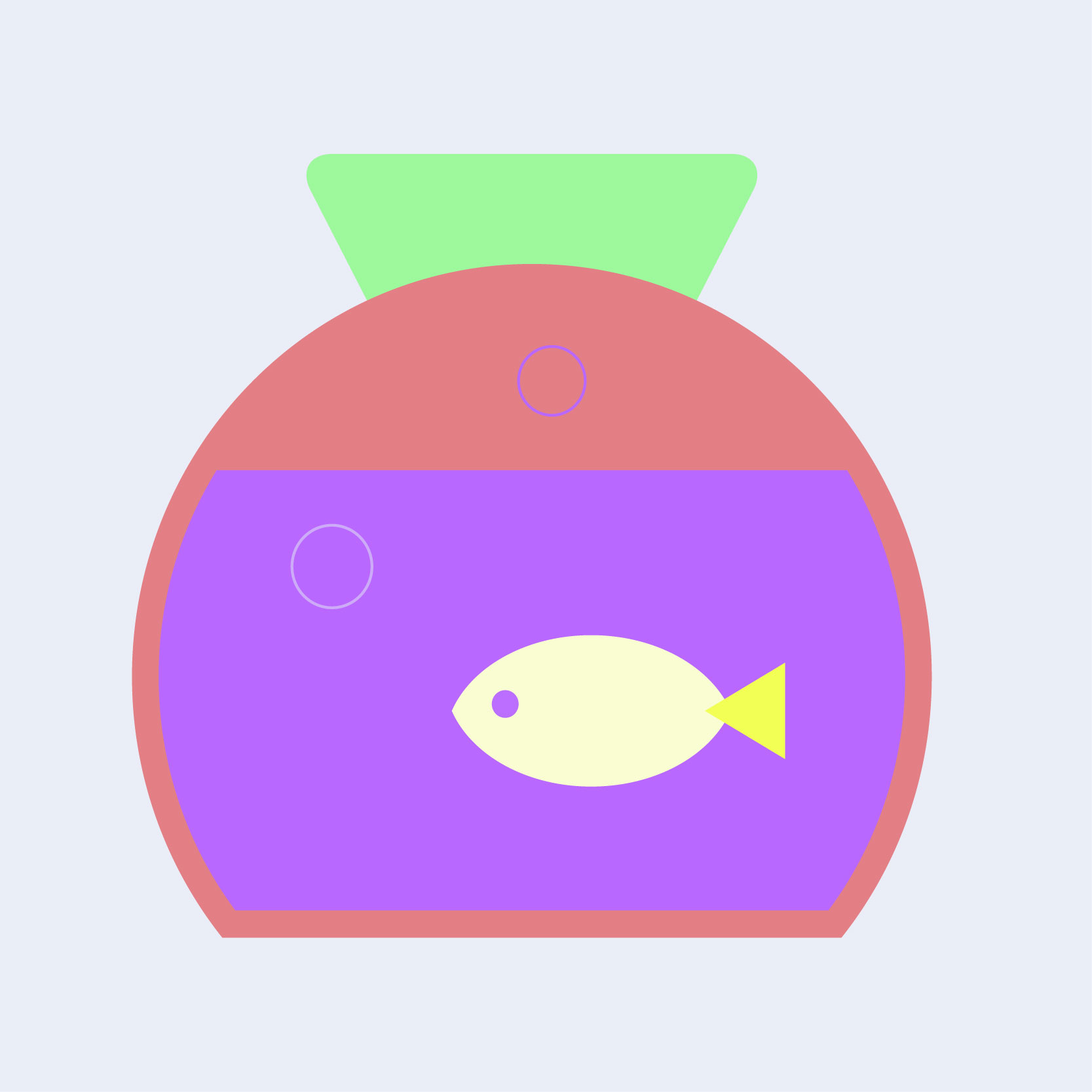 Aquarium icon vector – EPS Design File