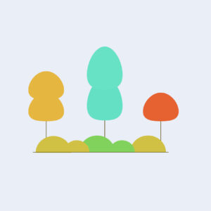 Autumn tree icon vector – EPS illustration free download