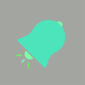 Bell icon cartoon vector | EPS | JPG | SVG Download