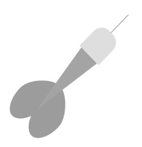 Darts Vector Icon in EPS – Illustration, JPG, SVG File Download