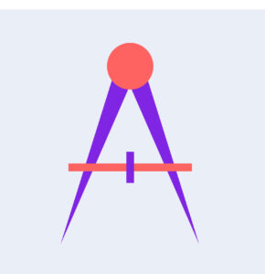 Drawing compass icon vector – EPS | SVG | JPG
