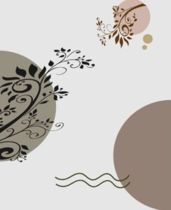 Wall painting art decoration EPS File