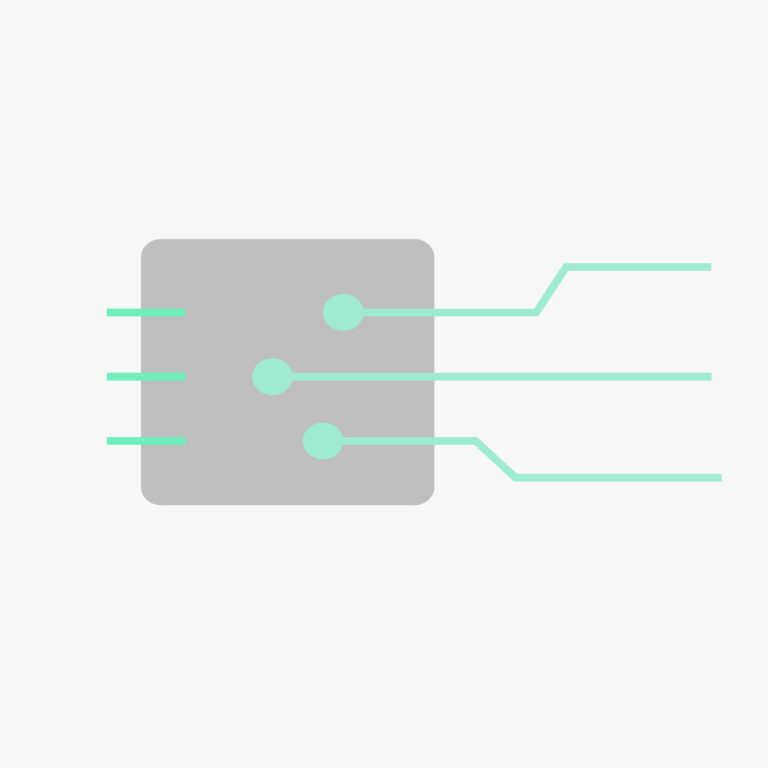 Chip icon vector flat UI – EPS, JPG, SVG Download