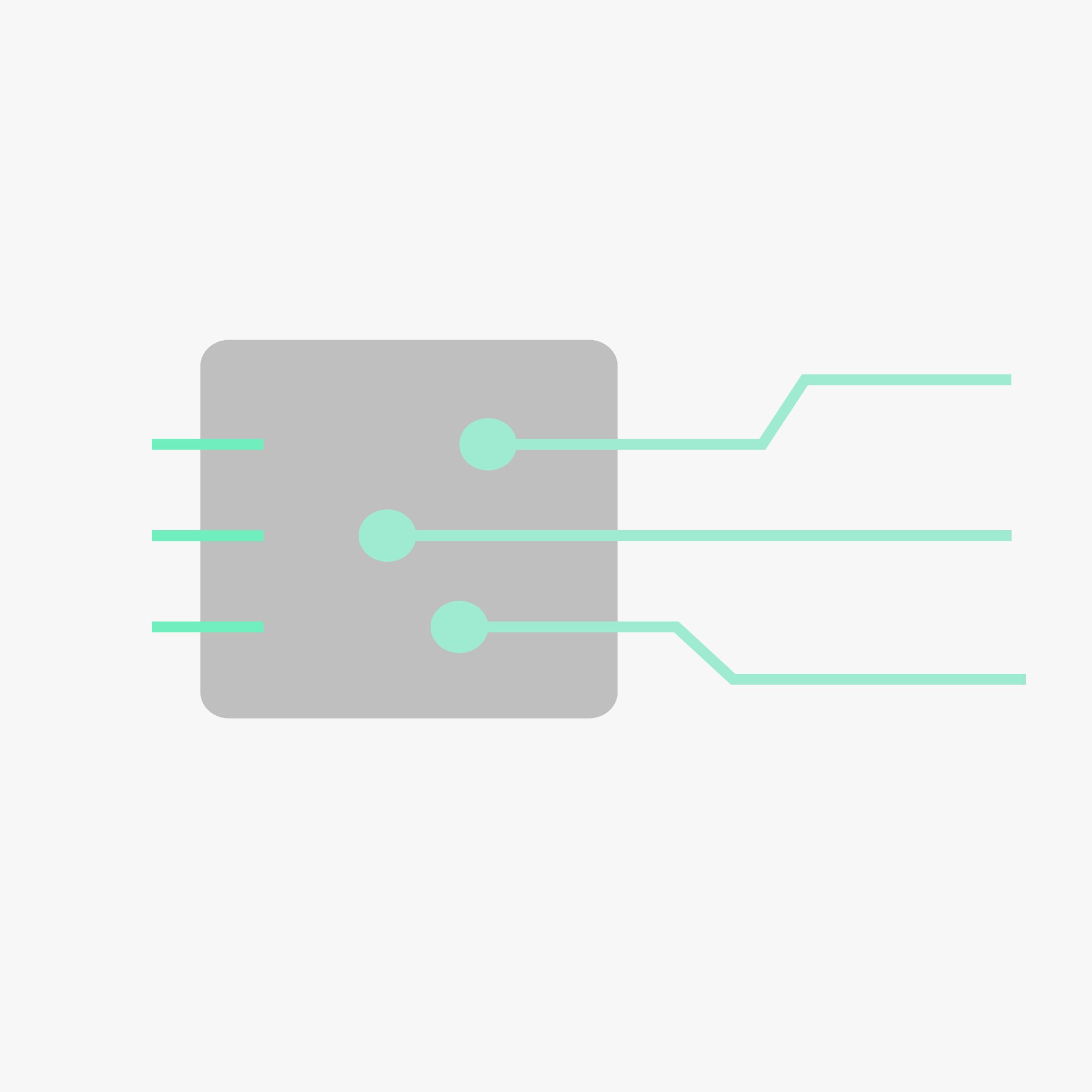 Chip icon vector flat UI – EPS, JPG, SVG Download