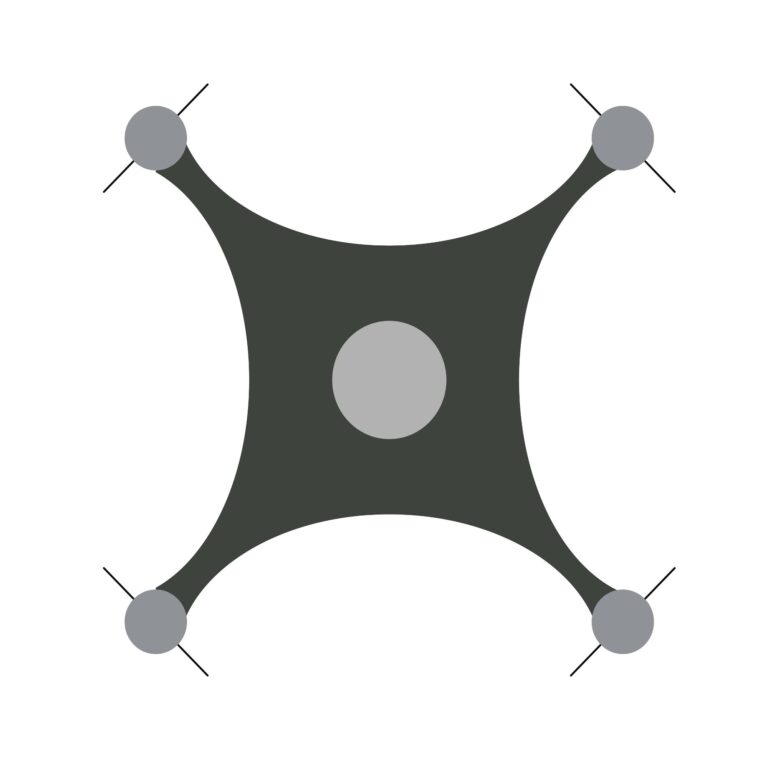 Drone icon vector – EPS, jpg and svg – illustration free download