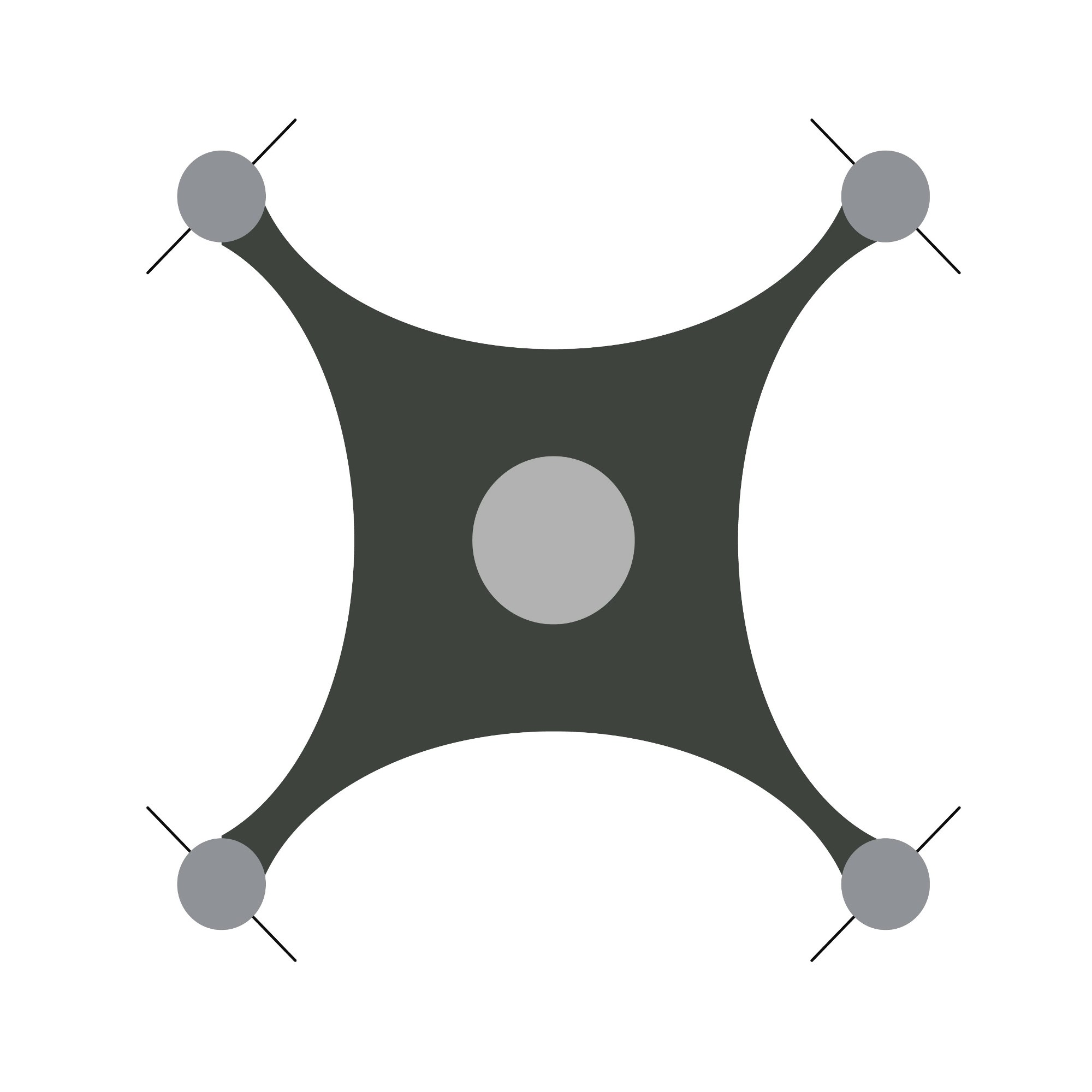 Drone icon vector – EPS, jpg and svg – illustration free download