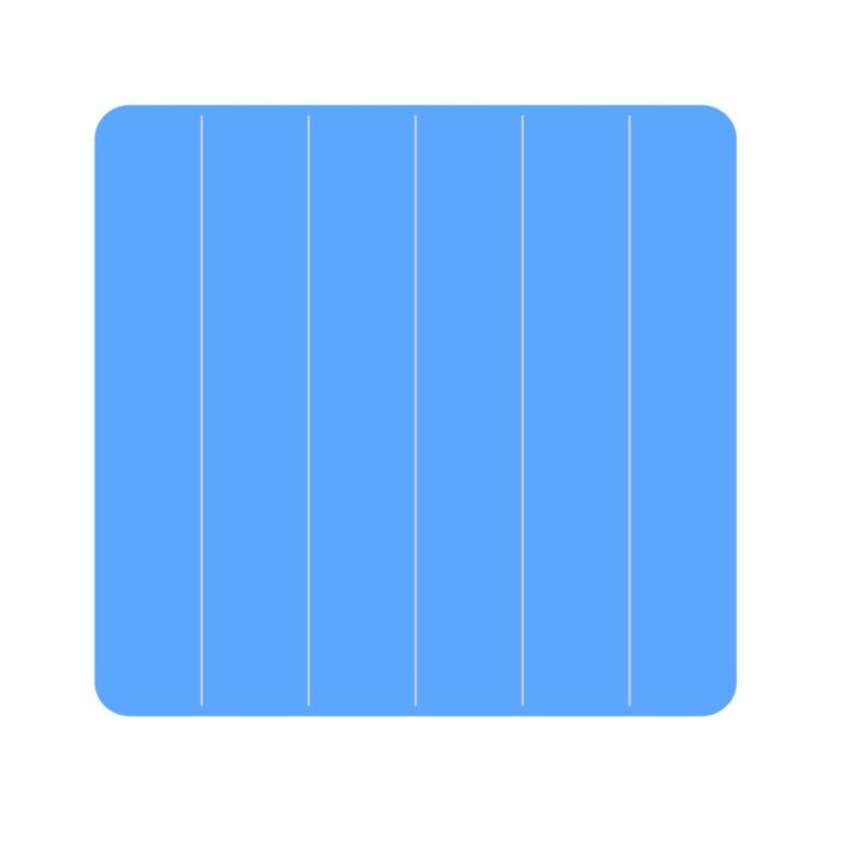 Blue Grid frame icon vector – Outline Art | UI Design – EPS