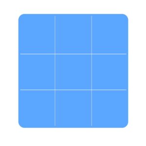 Grid frame icon vector UI Design – EPS illustration art outline
