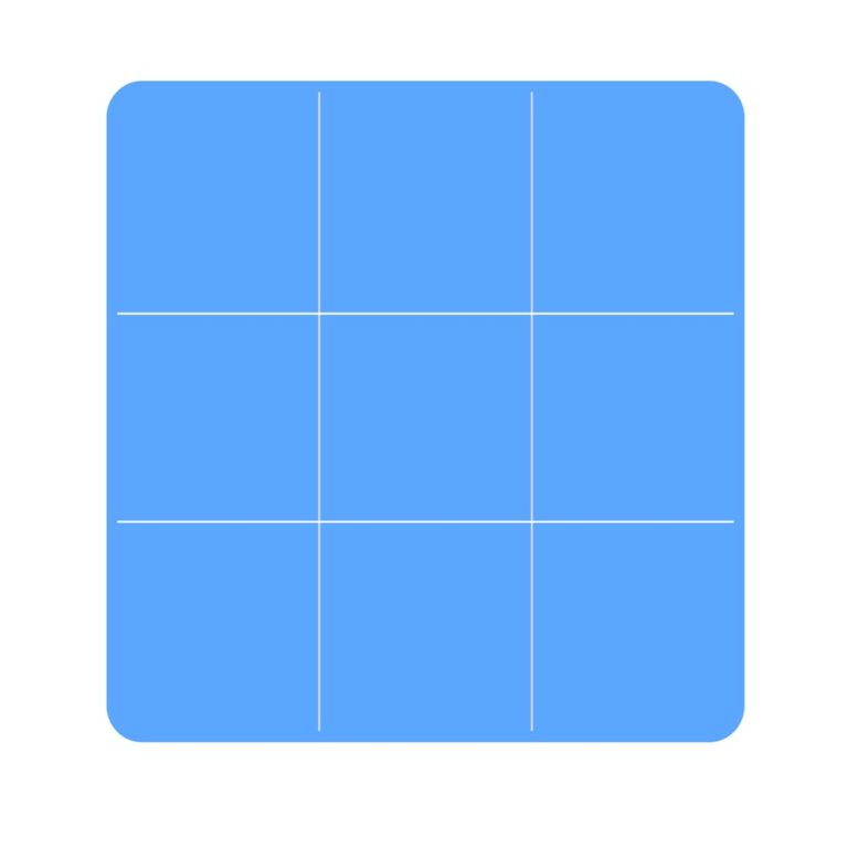Grid frame icon vector UI Design – EPS illustration art outline
