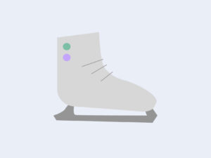 Ice Skates Icon Vector EPS | Image | SVG file