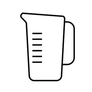Measuring Glass icon vector | Lab Image in EPS