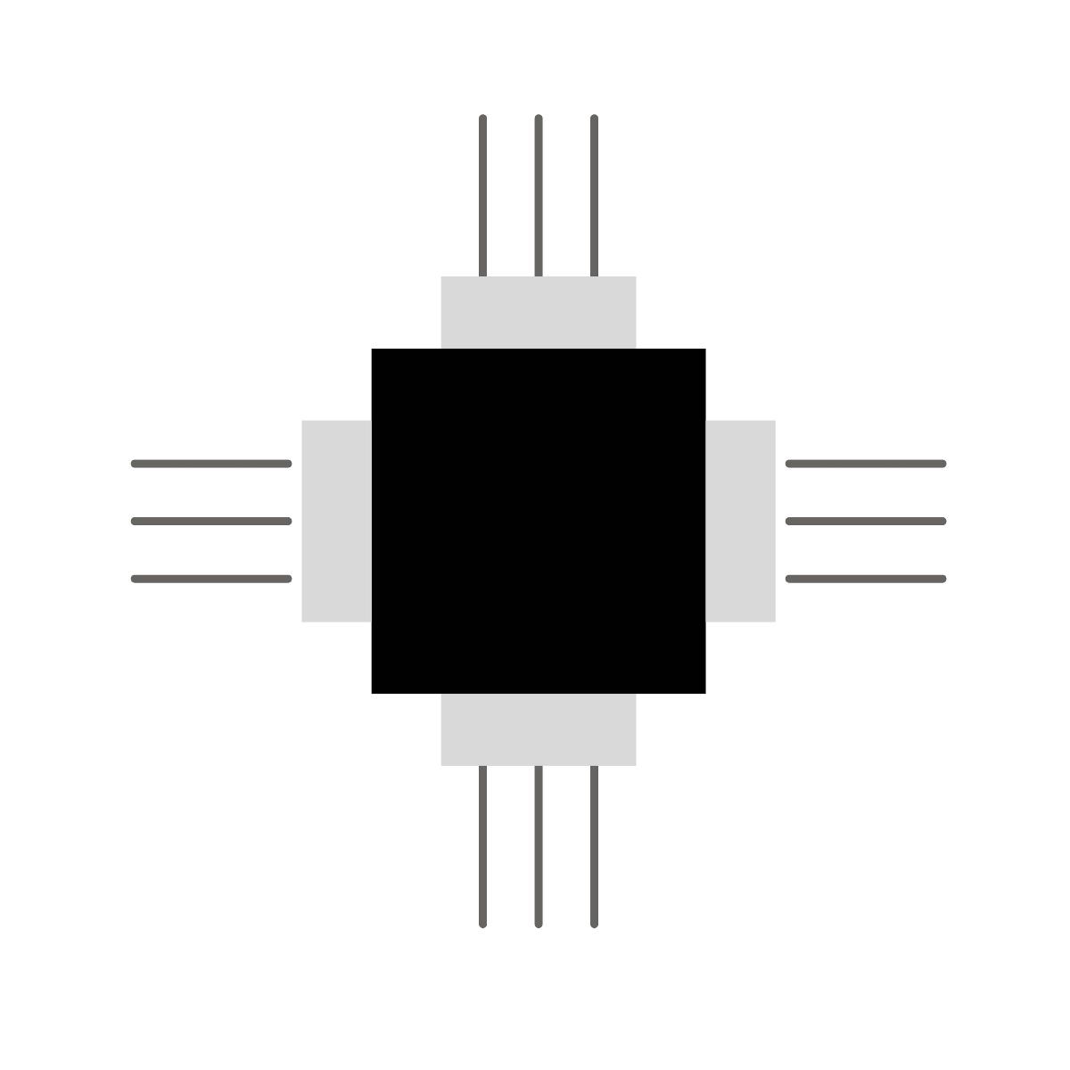Processor icon vector & Graphics illustration EPS design