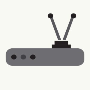Router icon vector – flat UI Wireless | EPS | JPG | SVG