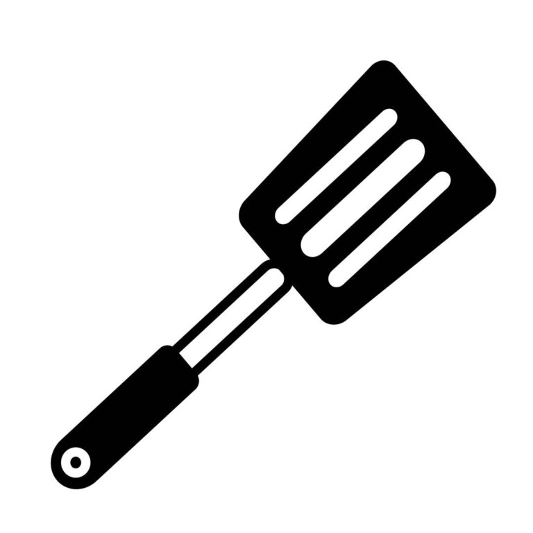 Spatula icon vector Silhouette – Flat Cooking & Kitchen Image
