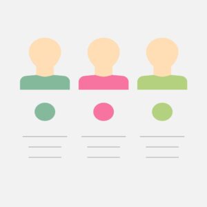 Team Profile card icon vector UI image & graphic free download