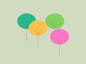Colorful Tree Vector & Illustration – EPS, JPG, SVG File Download
