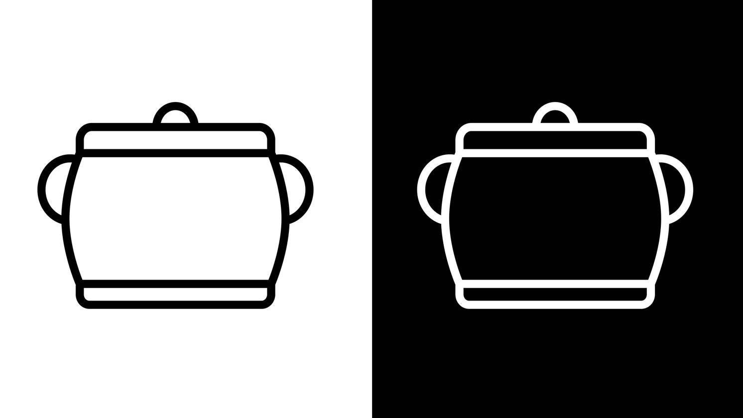 Cooking pot icon vector – kitchen pot silhouette