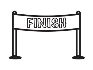 Finish line icon vector & Images | EPS, JPG, SVG