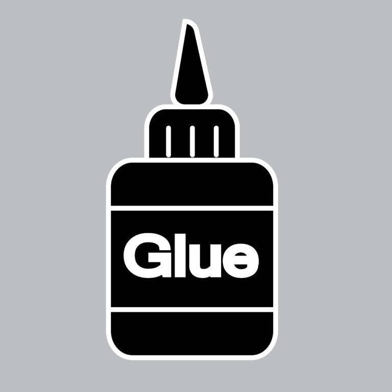Glue icon vector flat design art – EPS Download