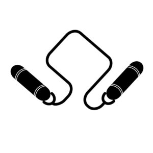 Jump rope icon vector | Sports & Games vectors Graphics