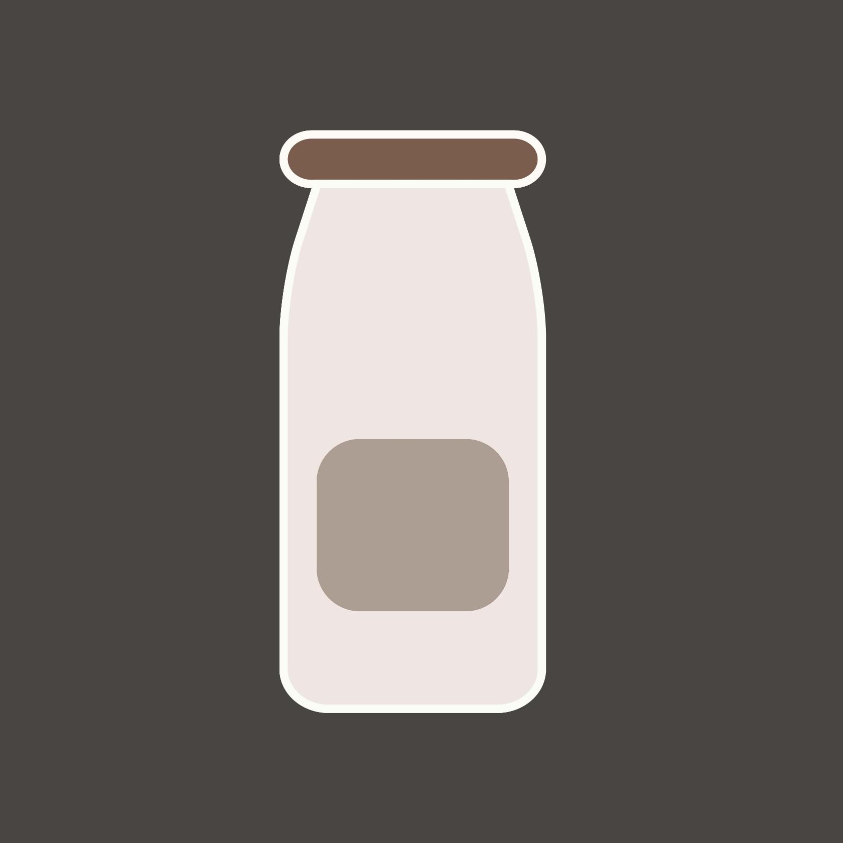 Fresh Milk bottle icon vector – Graphics & Images | EPS, jpg, svg