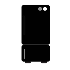 Refrigerator icon vector | EPS | Silhouette – Illustration Images