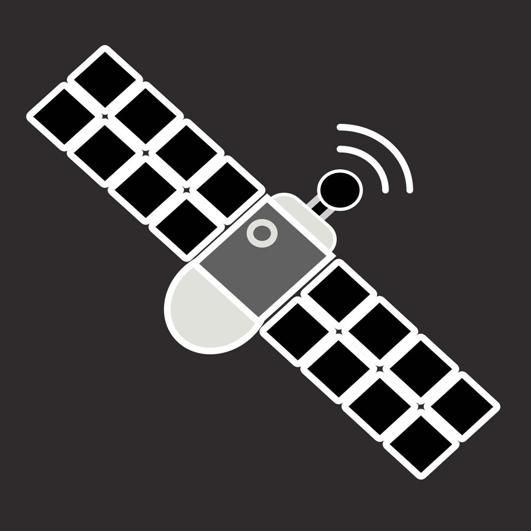 Satellite icon vector – Graphics & Illustration in EPS