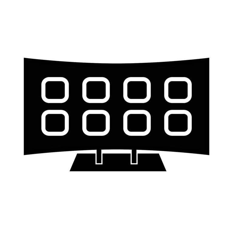 Smart tv icon vector – Graphics & Images Free Download