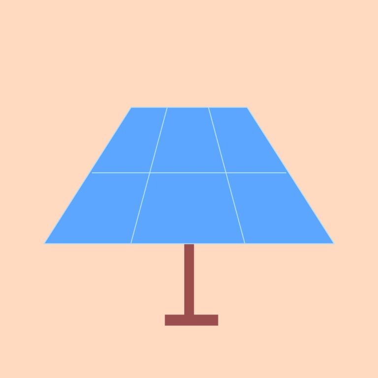 Solar panel icon vector EPS illustration isolated graphics
