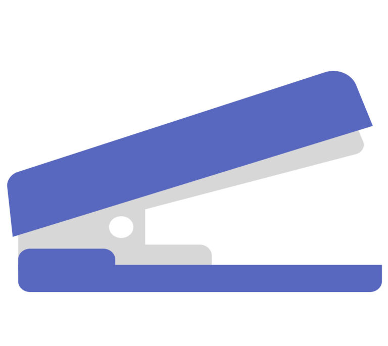 Stapler vector icon in EPS – Illustration – Simple Image file
