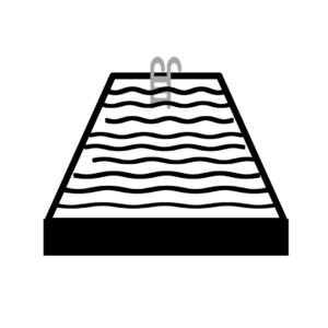 Swimming pool icon vector | Flat UI | EPS | JPG | SVG