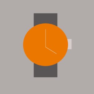 Watch icon vector Graphics & EPS Illustration design