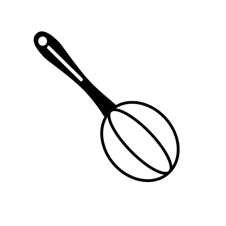 Whisk beater icon vector – Line art Graphics – EPS, JPG, SVG