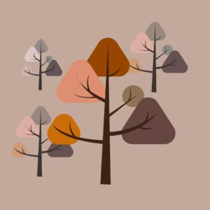 Abstract tree vector illustration – EPS free download