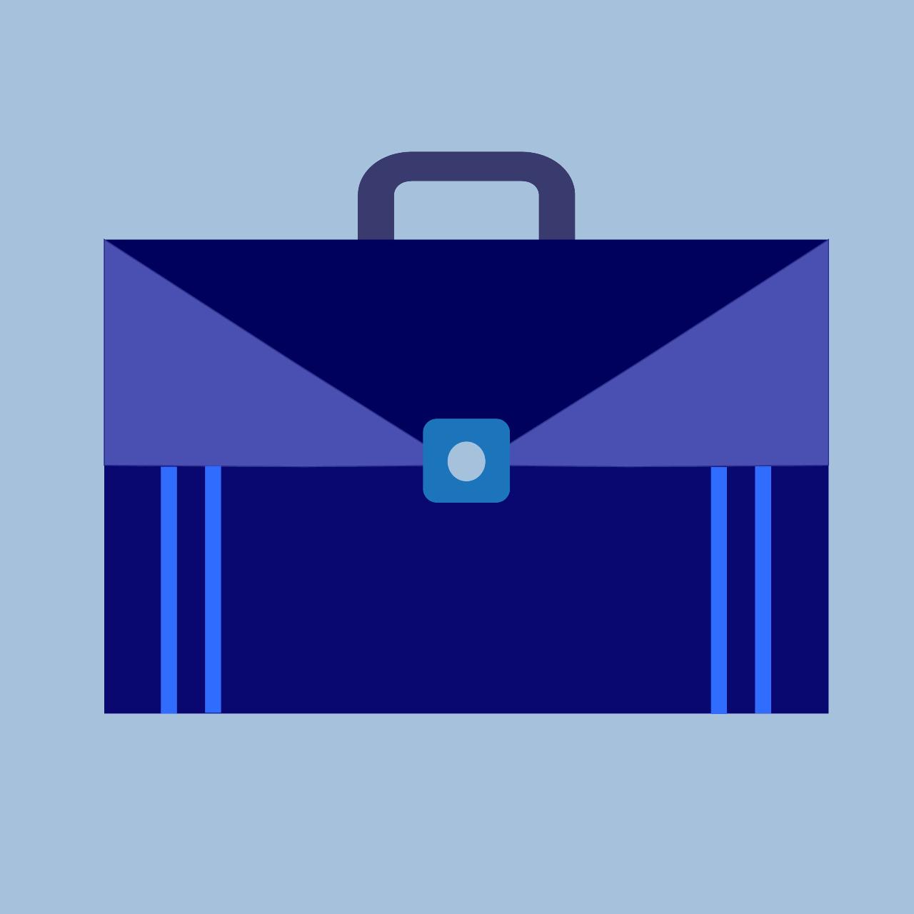 Briefcase icon vector – Office Vector Images