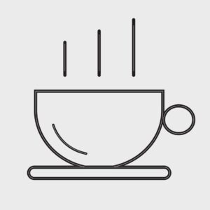 Coffee cup icon vector Silhouette | EPS | JPG | SVG