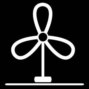 Fan icon vector – EPS Design & Images