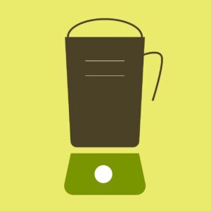 Juice mixer icon vector – Illustration EPS graphics