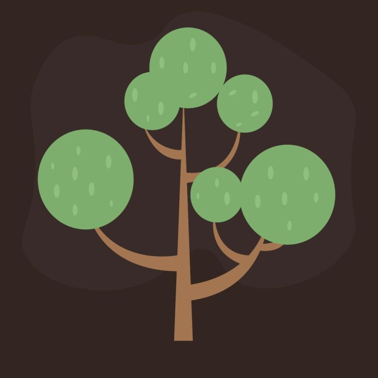Simple tree illustration vector | EPS | Images