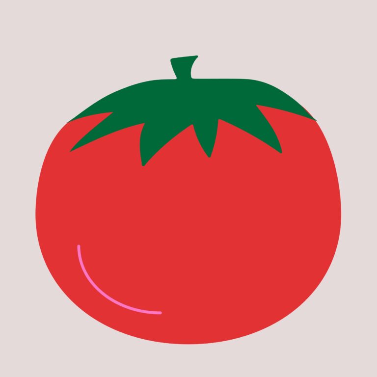 Tomato icon vector | Vegetable Flat – EPS, JPG, SVG