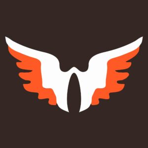 Bird wings logo icon vector (EPS, JPG, SVG)