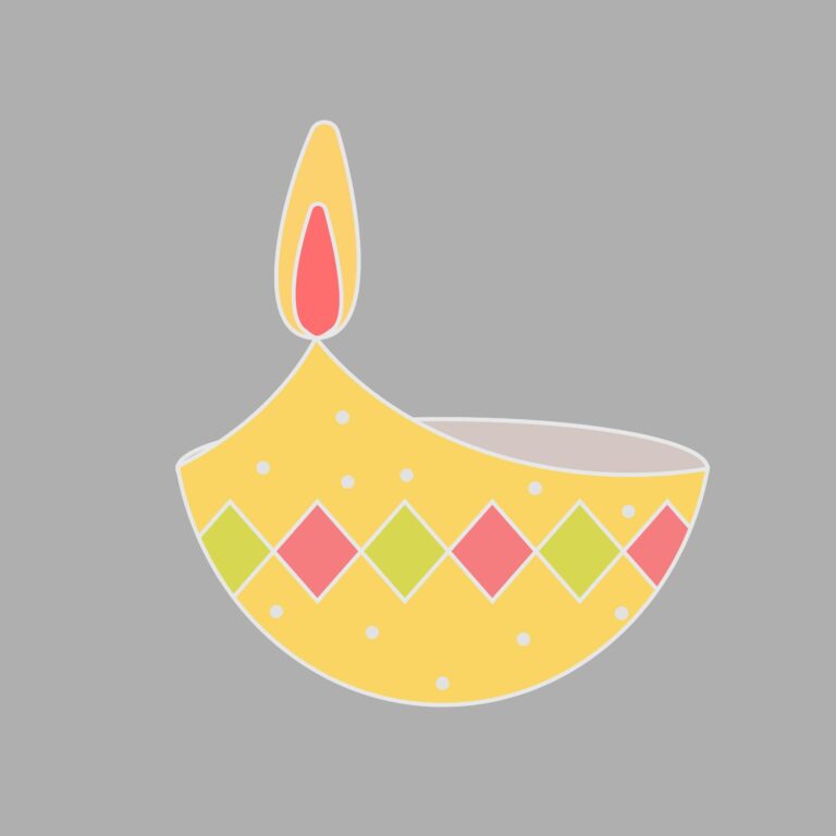 Beautiful Diwali diya vector – EPS Design
