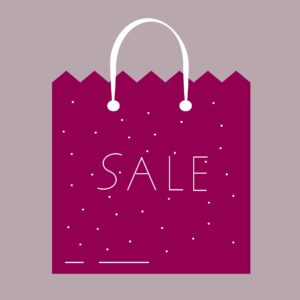 Shopping bag vector illustration : EPS, JPG, SVG
