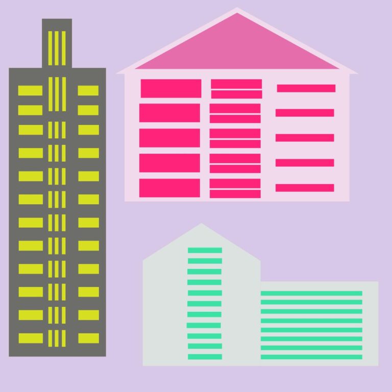 Building illustration vector – House images