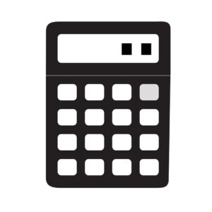 Calculator icon vector | EPS | JPG | SVG