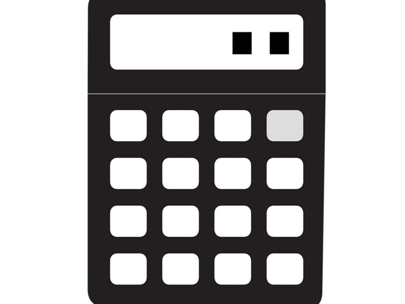 Calculator icon vector | EPS | JPG | SVG
