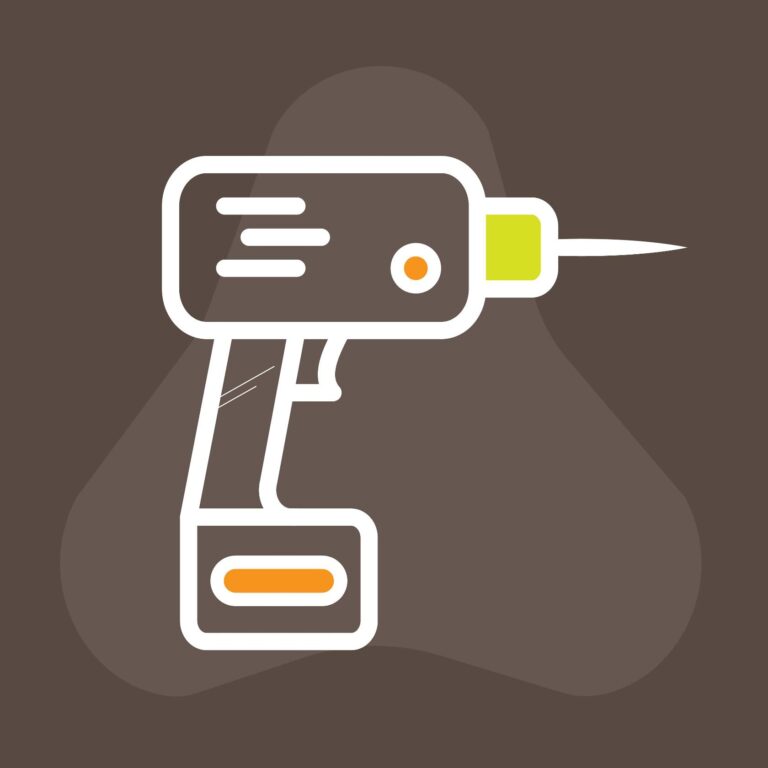 Hand drill machine icon vector : EPS, JPG, SVG