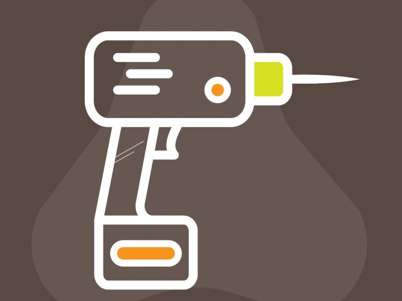 Hand drill machine icon vector : EPS, JPG, SVG