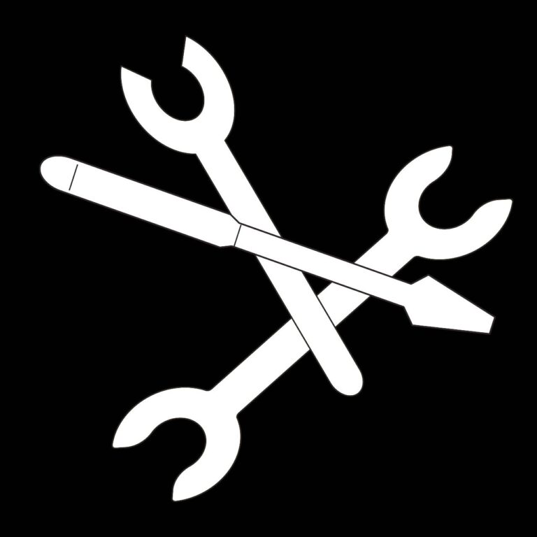 Spanner set icon vector – Mechanical Tools images